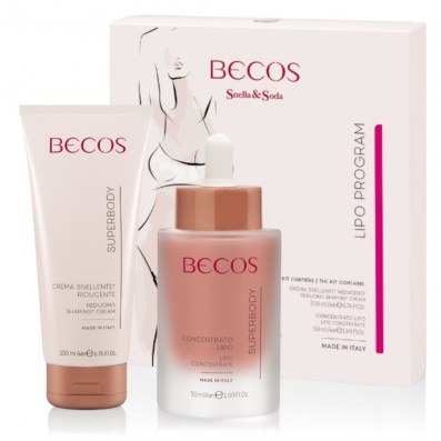 Snella&Soda Kit Lipo Program - Crema Snellente Riducente + Concentrato Lipo 
